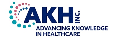 AKH Inc. logo promoting healthcare knowledge